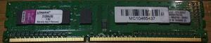 KINGSTON PC3-10600 DDR3-1333 1GB 1枚 即決! 50_007