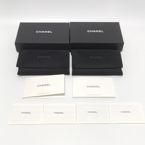 CHANEL シャネル 保存袋 ベロア 約14.5×9.5cm まとめ セット 2点 外箱 A-59108