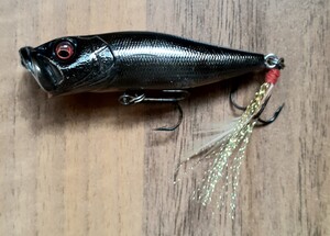 Megabass メガバス POP-X POPX ポップX ポップエックス「GG DEADLY BLACK SHAD」ポッパーMegabass