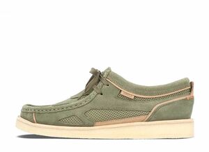 UNION Clarks Crazy Visions Wallabee "Green Combi" 25.5cm UNLA-CLKS-WLB-GC