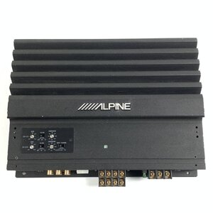 ALPINE アルパイン MRV-F340 カーアンプ 車載 カーオーディオ [LINEINPUT入力にて出力確認済]○動作品