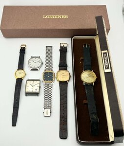 ★ BP ★　１円　Longines　ロンジン　メンズ　レディース　腕時計　6本セット　ジャンク　まとめ 【時計】【中古】