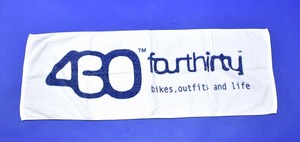 430 FOURTHIRTY(フォーサーティー) ICON NUMBER TOWEL アイコン ジャガードナンバー ジャガード タオル JACQUARD 泉州タオル LOGO ロゴ