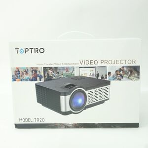 102 TOPTRO プロジェクター ホームシアター TR20 ※中古