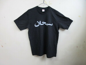 Supreme シュプリーム　Tシャツ　Mサイズ　　MADE　IN　USA　　ブラック