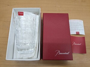 【c568】【未使用】 Baccarat バカラ ハイボールグラス タンブラー クリスタルガラス 箱付