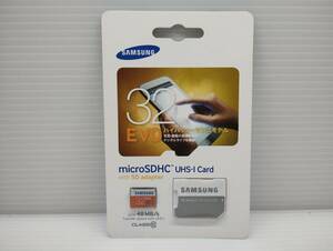 未開封品・未使用品　microSDHCカード　32GB　SAMSUNG　メモリーカード　microSDカード