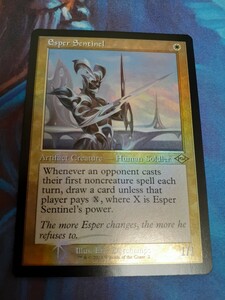 mtg 　エスパーの歩哨　　英語　旧枠　foil 数量2