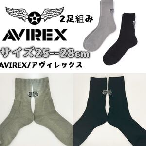 直営店限定　ニューヨーク ウール ソックス AVIREX アヴィレックス　メンズ