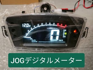 【新作、送料全国410円！！、新品未使用】新型JOG ZR Z デジタルメーター　ヤマハ　YAMAHA　アプリオ　3KJ 3YK　電圧　電圧計