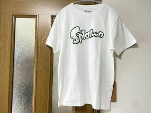 2-31 スプラトゥーン 半袖 ロゴTシャツ ホワイト NO.22803453 Lサイズ 新品