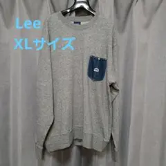 LEE デニムポケットトレーナー　　スウェット　LLサイズ