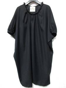 ブティックトウキョウドレス BOUTIQUE TOKYO DRESS ワンピース 黒 ブラック 膝丈 ドルマンスリーブ 亥1560