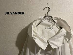 ◯ イタリア製 JIL SANDER ショート モッズ コート / ジルサンダー M-51 パーカー ミリタリー ジャケット ホワイト 36 Ladies #Sirchive