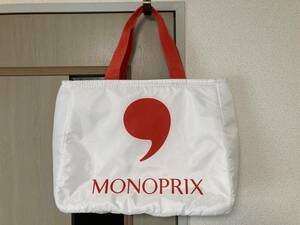 ★モノプリ MONOPRIX 保冷 エコ バッグ フランス スーパーマーケット ショッピングバッグ 買い物 アウトドア ハイキング 旅行