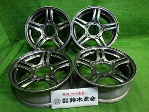 中古 16インチ 16×5.5J 5穴 スズキ JB23 ジムニー ランドベンチャー 純正 アルミホイール 4本セット 特価!!