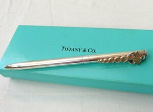 ☆☆TIFFANY＆Co. ティファニー　ボールペン　カデュサス　SV925　シルバー　外箱・保存袋付き☆USED品