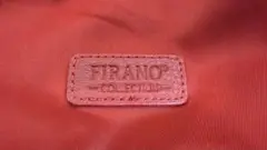 FIRANO 赤 ショルダーバッグ