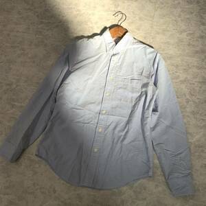 P ▼ 着心地抜群!! Abercrombie＆Fitch アバクロンビーアンドフィッチ コットン100% ボタンダウン 長袖 シャツ size:M 紳士服 トップス