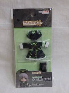 【中古】ねんどろいどどーる おようふくセット ナース服(Black ブラック)