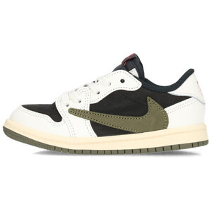 ナイキ トラヴィススコット JORDAN 1 LOW OG SP TD DZ5908-106 サイズ:14cm ジョーダン1ロウオリーブスニーカー 中古 BS99