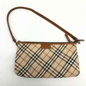 BURBERRY バーバリー BLUE LABEL ノバチェック ハンドバッグ ショルダーストラップ付き【CEAS6028】