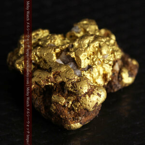 5.4gの野趣に富んだ味のある形状の自然金・ゴールドナゲット《商品番号G0500》