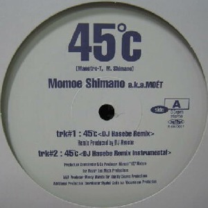 $ 嶋野百恵 / 45℃ (DJ Hasebe Remix) Full Original Extended (RS-0003) Momoe Shimano レコード盤 YYY34-706-7-7