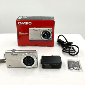 中古A 美品 カシオ CASIO デジタルカメラ EXILIM EX-Z770 SR シルバー 動作確認済 箱付 544759