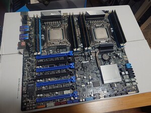 【CPU+マザーボード+メモリー】セット　Asus Z9PE-D8WS 64GBメモリ