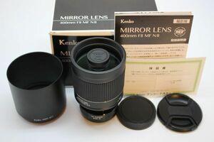 ■極上品■ KENKO 400mm F8 NII Canon EF-Mマウント用 ＊23405