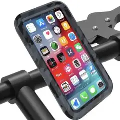 自転車 スマホホルダー 防水 防塵 360度回転 オートバイ スマートフォン