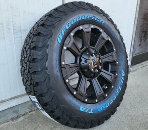 16インチ BF グッドリッチ オールテレーン KO2 200系ハイエース レジアスエース HIACE LEXXEL DeathRock 215/70R16 ホワイトレター