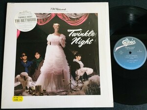 激レア★美盤★LP シュリンク付TM NETOWORK「TWINKLE NIGHT」小室哲哉 レコード★保存状態良好 201909