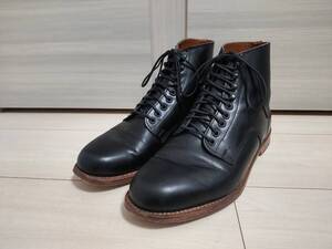 ★US製　RANCOURT＆CO.　ランコート　レザーレースアップブーツ　★革底　★黒色　