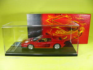 BBR 1/43 フェラーリ テスタロッサ 1984 赤 TESTAROSSA (最安送料レタパ520円) ジャンク