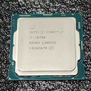 CPU Intel Core i7 10700 2.9GHz 8コア16スレッド CometLake PCパーツ インテル 動作確認済み
