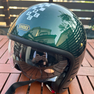 SHOEI J.O Lサイズ　ブリティッシュグリーン ショーエイ ジェット ヘルメット ジェイ オー JO　ブリティッシュグリーン