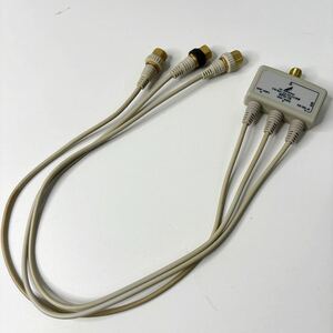 【完動品】分波器 DXアンテナ SPD-10 CS BS UHF VHF UV出力 (847)