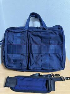 百名品●定価82500円●極美品●ブリーフィング BRIEFING×BEAMS PLUS 別注 “3WAY BAG” リュックサック アメリカ製 ネイビー