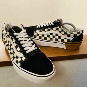 レア美品　VANS オールドスクール Checkerboard ガムブロック