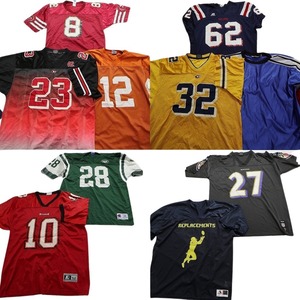古着卸 まとめ売り アメフト ゲームシャツ ユニフォーム 10枚セット (メンズ XL ) チャンピオン スターター NFL 49ERS MU0280 1円スタート