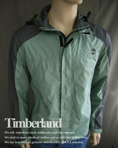 71新品★ティンバーランド Timberland★ジップジャケット★グレー/草緑★M★MENS