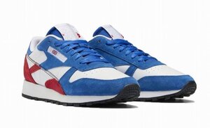 リーボック Reebok スニーカー クラッシック レザー トリコロール GY1522 メンズ 白 ホワイト ブルー 青 赤 レット US9（27.0cm）