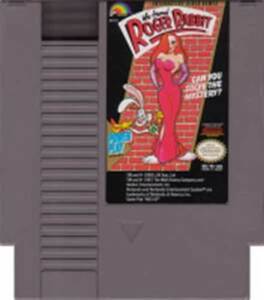 海外限定版 海外版 ファミコン ロジャー・ラビット Who Framed Roger Rabbit NES