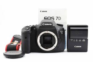 【美品 : 限定品】キヤノン CANON EOS 7D ボディ【付属品多数】