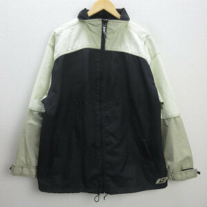 D■ガッチャ/GOTCHA スノボウェア JKT/ウィンタースポーツ【M】黒/MENS/93【中古】■