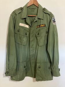 60s USARMY ジャングルファティーグジャケット　1st M-R 米軍