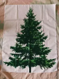 インテリア クリスマスツリー　タペストリー　北欧　約75×約97