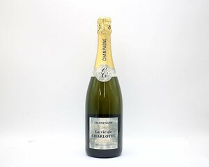 【未開栓】ラ・ヴィー・ド・シャルロット La vie de CHRLOTTE シャンパン 750ml 12.5% z24-2264-3 z_z